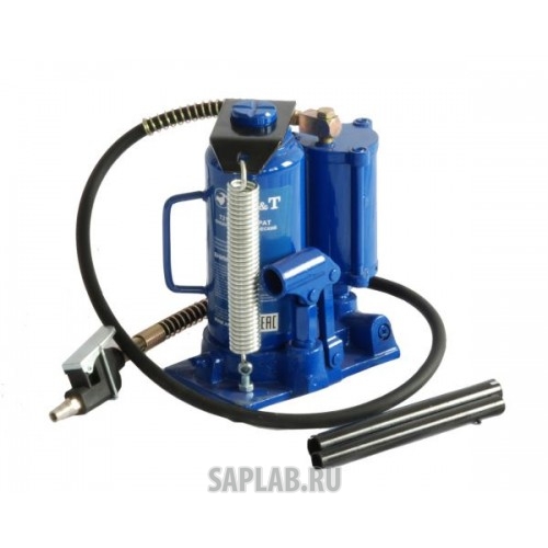 Купить AE&T T21012 Домкрат пневмогидравлический бутылочный Т21012 AE&T 12т