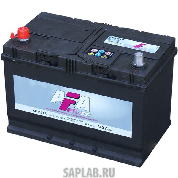 Купить AFA AFD31R Аккумулятор AFA 91 А/ч 591401 AF выс 306x173x225 EN740