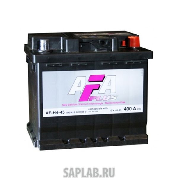 Купить AFA AFH445 Аккумулятор AFA 45 А/ч 545412 AF ОБР 207x175x190 EN400