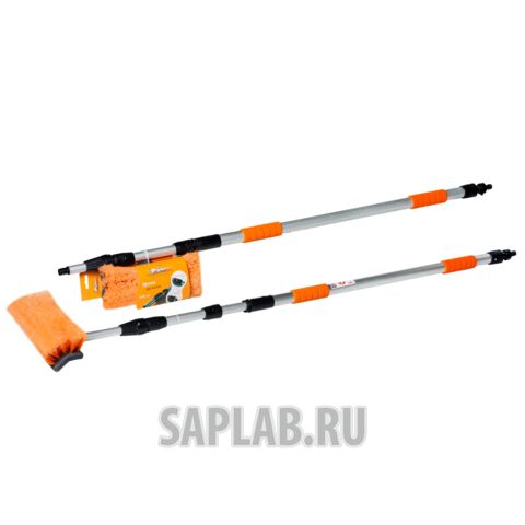 Купить AIRLINE ABH05 Швабра с насадкой для шланга, щеткой 25 см и телескопической ручкой 300 см AIRLINE