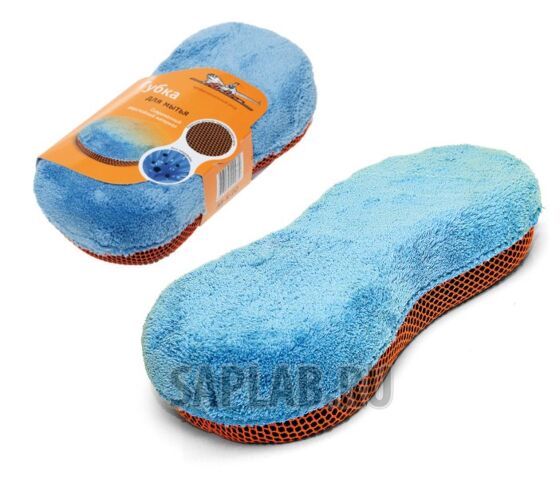 Купить AIRLINE ABK02 Губка из микрофибры и коралловой ткани AIRLINE