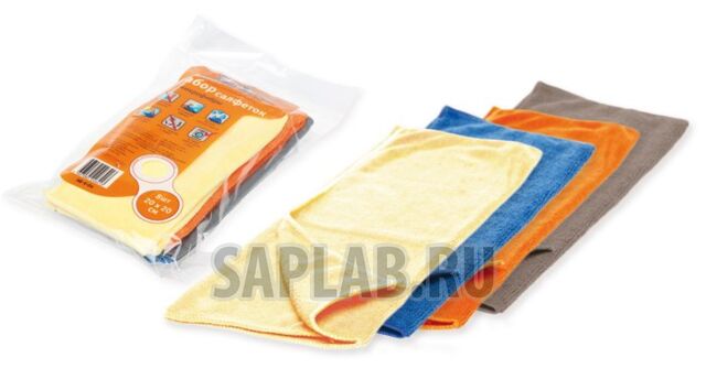 Купить AIRLINE ABV04 Салфетка микрофибра AIRLINE набор 