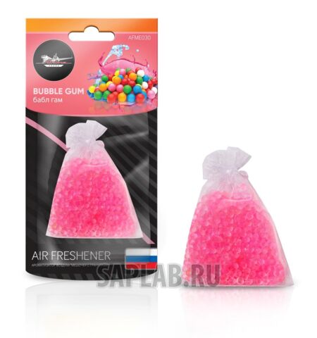 Купить AIRLINE AFME030 Ароматизатор подвесной Мешочек с гранулами бабл гам