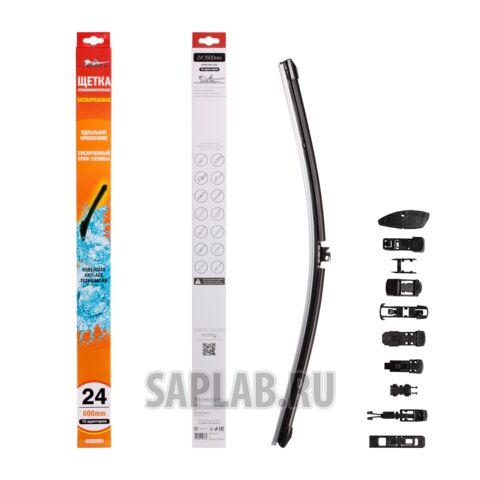 Купить AIRLINE AWBBK600 Дворник AIRLANE бескаркасный 24` (600 мм)