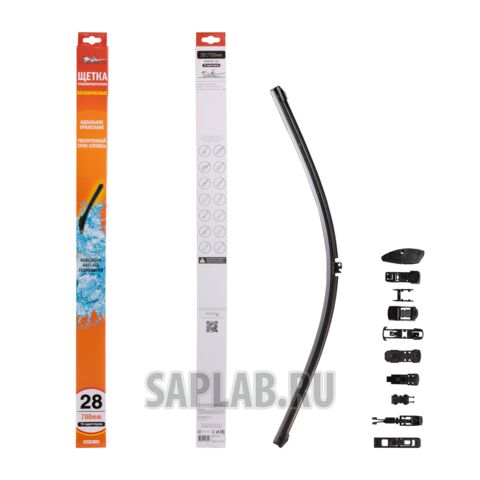 Купить AIRLINE AWBBK700 Дворник AIRLANE бескаркасный 28` (700 мм)