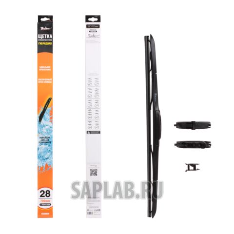 Купить AIRLINE AWBH700 Щетка стеклоочистителя 700 мм (28) гибридная AIRLINE
