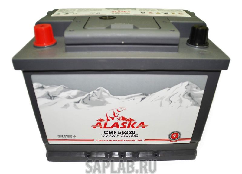 Купить ALASKA 8808240010597 Аккумулятор автомобильный  ALASKA 8808240010597 62 Ач
