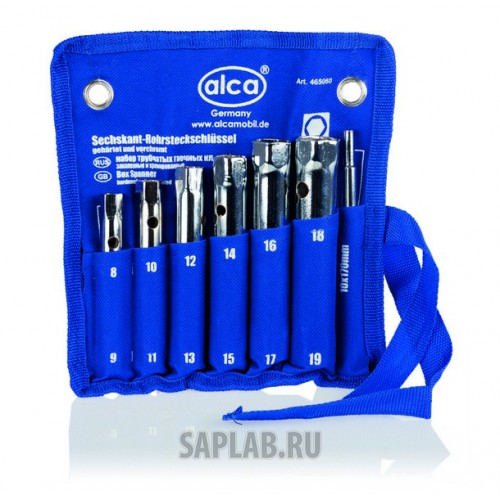 Купить ALCA 465060 Набор трубчатых гаечных ключей 6 шт. 12 размеров (8-9-10-11-12-13-14-15-16-17-18-19)
