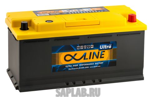 Купить ALPHALINE 61000UPR Аккумулятор ALPHALINE Ultra 61000 U PR 12В 110Ач 950CCA 393x175x190 мм Обратная (-+)