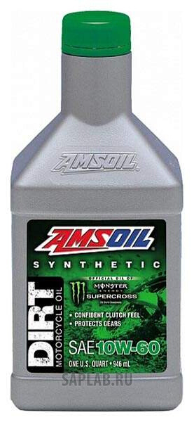 Купить AMSOIL DB60QT Моторное масло Amsoil Dirt Bike 10W-60 0,946л