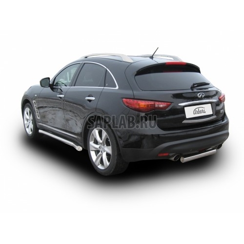 Купить ARBORI AFZDAINFX10 Защита заднего бампера Arbori d76 INFINITI FX-35/FX-50 2008-