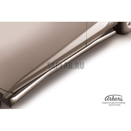 Купить ARBORI AFZDALNX07 Защита штатных порогов Arbori d57 с гибами LEXUS NX 30H 2014-