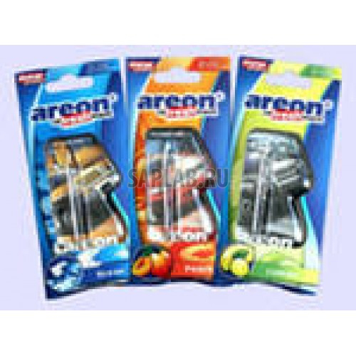 Купить AREON 704002MOTO Ароматизатор воздуха подвесной гелевый AREON REFRESHMENT LIQUID disp 18 шт в ассорт