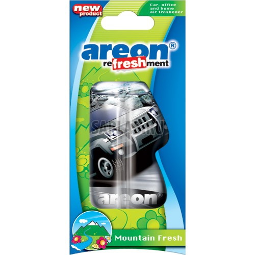 Купить AREON 704020AUTO Ароматизатор воздуха подвесной гелевый AREON REFRESHMENT LIQUID disp 18 шт в ассорт