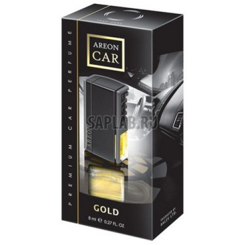 Купить AREON 704022MBLG Ароматизатор воздуха на дефлектор AREON CAR box 12 шт. BLACK STYLE GOLD