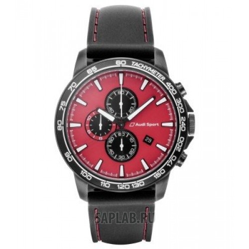 Купить Audi 3101700400 Наручные часы хронограф Audi Sport Chronograph, Red/Black