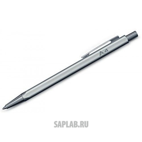 Купить Audi 3221500400 Алюминиевая шариковая ручка Audi Ballpoint Pen, A4, Alu Silver