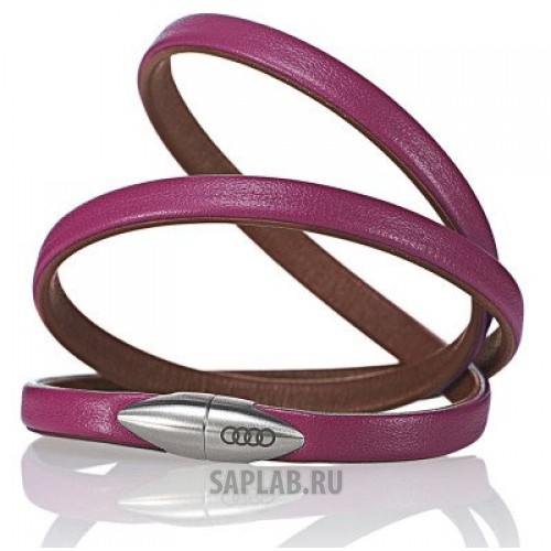 Купить Audi 3291100900 Двухцветный женский кожаный браслет Audi Women’s leather bracelet, two-tone, артикул 3291100900
