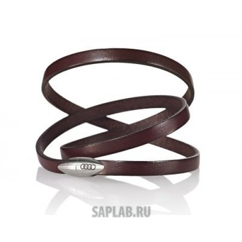 Купить Audi 3291101000 Мужской кожаный браслет Audi Men’s leather bracelet, артикул 3291101000