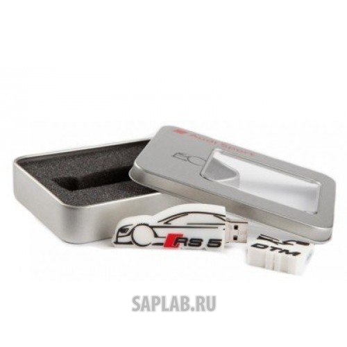 Купить Audi 3291300500 Флешка Audi RS5 DTM USB-Stick, Audi Sport, white/black
