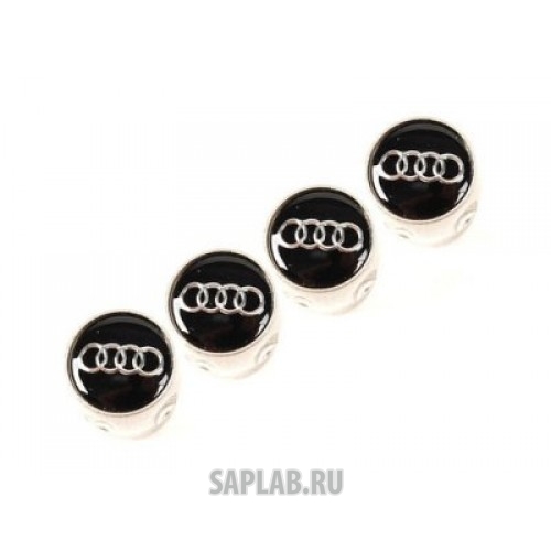 Купить Audi 4L0071215A Комплект из 4-х колпачков на нипель Audi Valve Stem Caps, Aluminium, артикул 4L0071215A