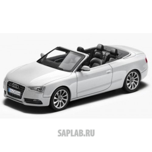 Купить Audi 5011105313 Модель Audi A5 Cabriolet, Glacier white, 2013, Scale 1 43
