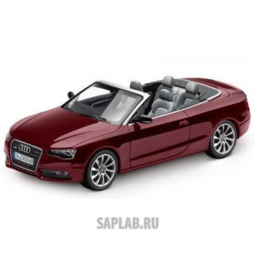 Купить Audi 5011105323 Модель Audi A5 Cabriolet, Shiraz red, 2013, Scale 1 43
