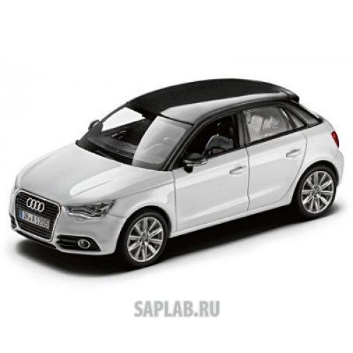 Купить Audi 5011201013 Модель Audi A1 Sportback, Glacier white, Scale 1 43, артикул 5011201013