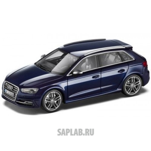 Купить Audi 5011313023 Модель автомобиля Audi S3 Sportback, Scale 1:43, Estoril Blue