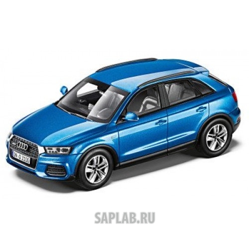 Купить Audi 5011403613 Модель автомобиля Audi Q3 MJ 2015, Hainan Blue, Scale 1:43