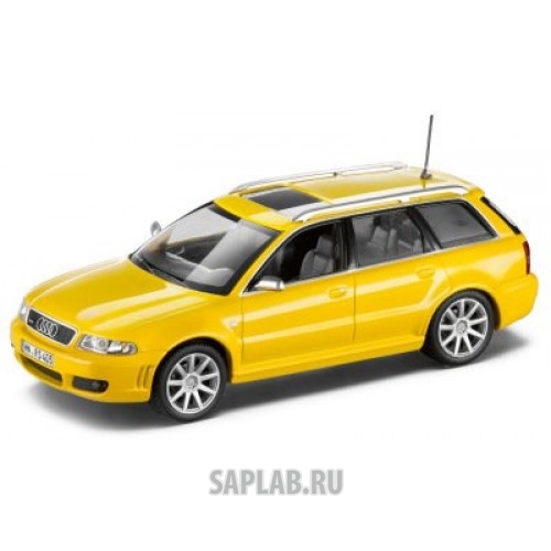 Купить Audi 5031300213 Модель автомобиля Audi RS4 Avant B5, Scale 1:43, Imola Yellow