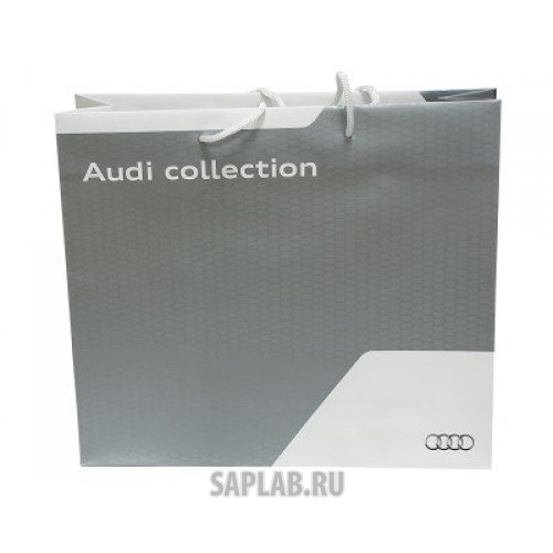 Купить Audi 7281100102 Бумажный подарочный пакет Audi Collection Paper bag, Size M, артикул 7281100102