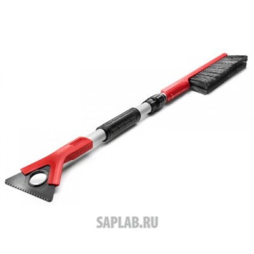 Купить Audi 80A096010B Щетка для снега со скребком Audi Ice Scraper with Snow Brush and Telescopic Rod, Red/Black