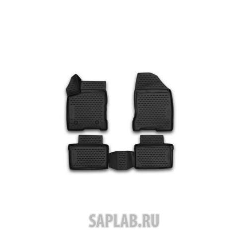 Купить AUTOFAMILY CARLD00001K Коврики 3D в салон LADA Vesta, 2015->, 4 шт. (полиуретан)