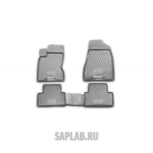 Купить AUTOFAMILY CARNIS00031G Коврики в салон NISSAN X-Trail (T31), 2007-2010, 2011-02/2015, 4 шт. (полиуретан, серые)