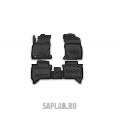 Купить AUTOFAMILY CARTYT00001 Коврики в салон TOYOTA Hilux, 08/2015->, 4 шт. (полиуретан)