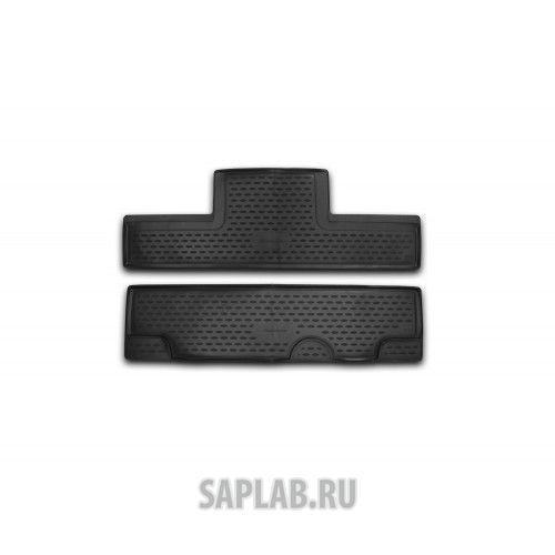 Купить AUTOFAMILY NLC0710210 Коврики в салон CADILLAC Escalade, 2015->, Капитан., 3 ряд, 2 шт. (полиуретан)