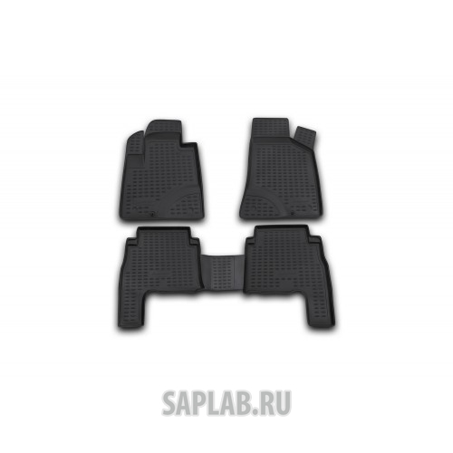 Купить AUTOFAMILY NLC2018210KH Коврики в салон HYUNDAI Santa Fe 2006-2010, 4 шт. (полиуретан)