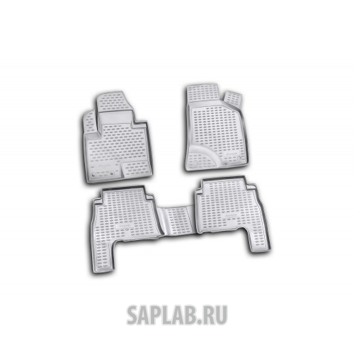 Купить AUTOFAMILY NLC2037210KH Коврики в салон HYUNDAI Santa Fe 05/2010-2012, 4 шт. (полиуретан)