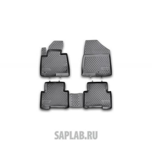Купить AUTOFAMILY NLC2053210H Коврики в салон HYUNDAI Santa Fe, 2012-> 4 шт. (полиуретан)