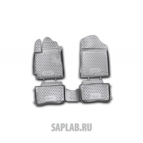 Купить AUTOFAMILY NLC2536210H Коврики в салон KIA Picanto, 2011-08/2017 4 шт. (полиуретан)