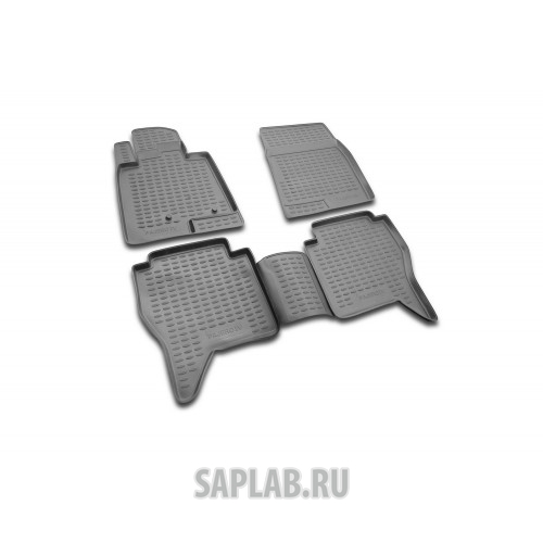 Купить AUTOFAMILY NLC3516210 Коврики в салон MITSUBISHI Pajero IV(V80), 2006->, 4 шт. (полиуретан)