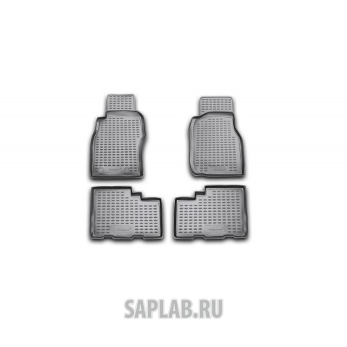 Купить AUTOFAMILY NLC3614210 Коврики в салон NISSAN Patrol 1997-2010, 4 шт. (полиуретан)