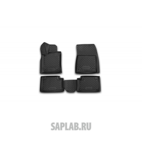 Купить AUTOFAMILY NLC3D2409210 Коврики 3D в салон JEEP Grand Cherokee, 2014 ->, 4 шт. (полиуретан)