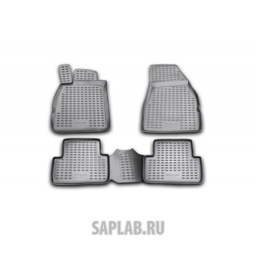 Купить AUTOFAMILY NLC4107210 Коврики в салон RENAULT Megane II 2002-2009, 4 шт. (полиуретан)