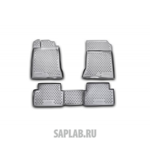 Купить AUTOFAMILY NLC4113210K Коврики в салон RENAULT Laguna III 2007->, 4 шт. (полиуретан)