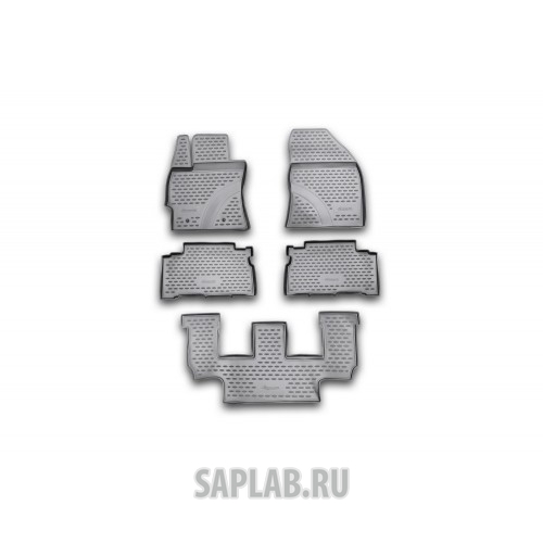 Купить AUTOFAMILY NLC4820210 Коврики в салон TOYOTA Verso, 3 ряда 10/2009-2013, 5 шт. (полиуретан)