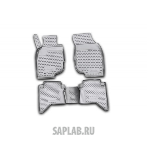 Купить AUTOFAMILY NLC4845210K Коврики в салон TOYOTA Hilux 2008->, 4 шт. (полиуретан)
