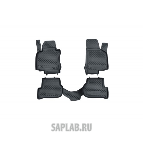 Купить AUTOFAMILY NLC5126211K Коврики в салон VW Golf VI 04/2009->, 4 шт. (полиуретан, серые)