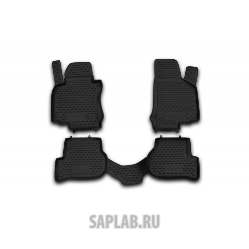 Купить AUTOFAMILY NLC5129210K Коврики в салон VW Golf VI 04/2009->, хб., 4 шт., без подлок. (полиуретан)